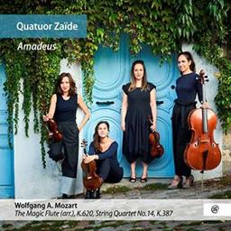 Amadeus / Quatuor Zaïde, ens. instr. | Mozart, Wolfgang Amadeus. Compositeur