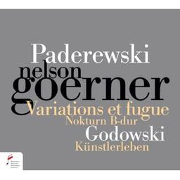 Variations et fugue / Ignacy Jan Paderewski, Leopold Godowski, comp. | Paderewski, Ignacy Jan. Compositeur