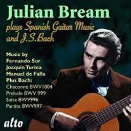 Julian Bream plays spanish guitar music and J.S. Bach / Julian Bream, guit. | Bream, Julian. Guitare