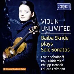 Violon unlimited : Baiba Skride plays solo sonatas / Baiba Skride, violon | Skride, Baiba. Piano